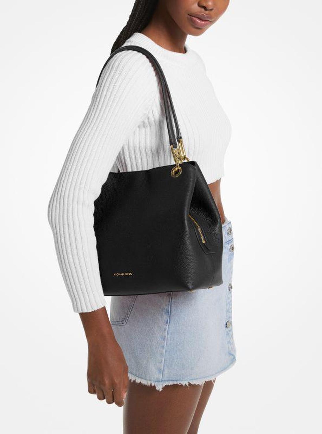 Kensington Large Pebbled Leather Tote Bag
