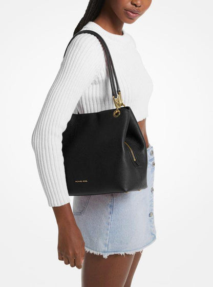 Kensington Large Pebbled Leather Tote Bag