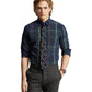 Classic Fit Plaid Oxford Shirt