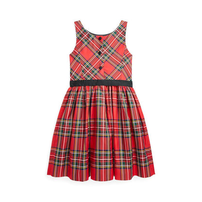 Plaid Fit-and-Flare Dress (Big Kids)