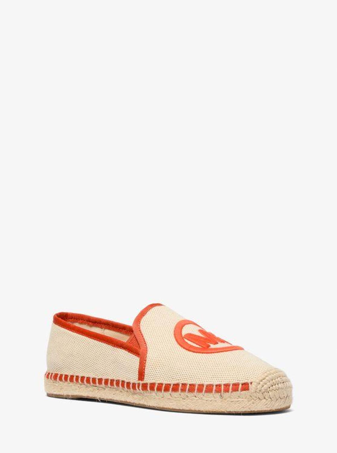 Hastings Two-Tone Cotton Blend Canvas Espadrille