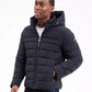 Men's Dressy Hooded Stretch Packable Jacket