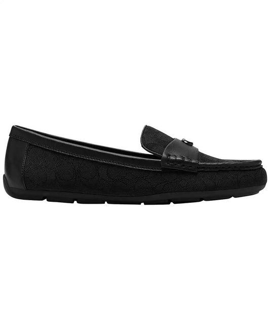 Women's Sculpted C Round Toe Suede Driver Loafers