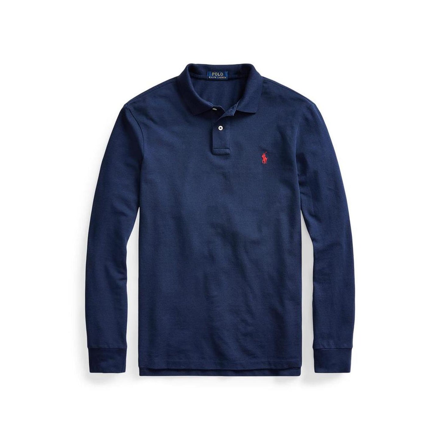 Classic Fit Long-Sleeve Polo