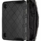 Men's Leather Mini-Flap Logo Print Crossbody Bag