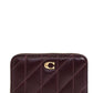 Coach Essential Zip-Around Quilted Small Card Case