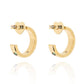Kate Spade Set In Stone Huggies Earrings