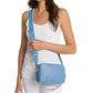 Bryant Medium Leather Double Zip Chain Camera Crossbody
