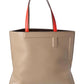 FENDI Flip Large Leather Tote
