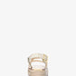 Lynn Signature Logo Platform Espadrille Sandal
