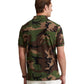 Classic Fit Camo Mesh Polo Shirt