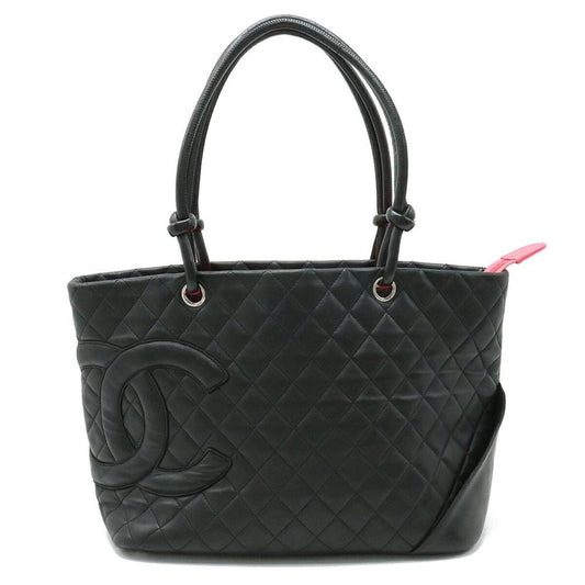Chanel Cambon Line  Leather Tote Bag (Pre-Owned)
