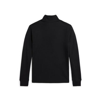 Cotton Interlock Quarter-Zip Pullover (Big Kid)