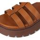 Sculpted C Platform Fisherman Sandals