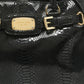 Michael Michael Kors  Phyton Effect Suede East West Hamilton Tote