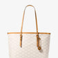 Quinn Large Logo Jacquard Tote Bag with Pouch
