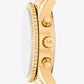 Mini Ritz Pavé Gold-Tone Watch