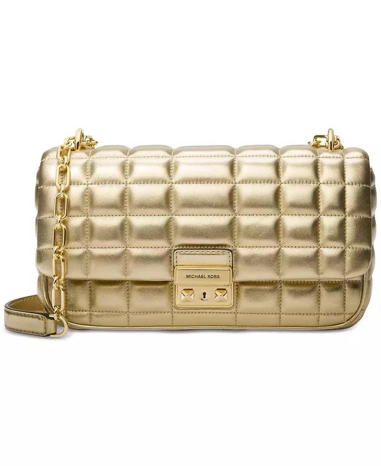 Tribeca Small Leather Convertible Chain Shoulder