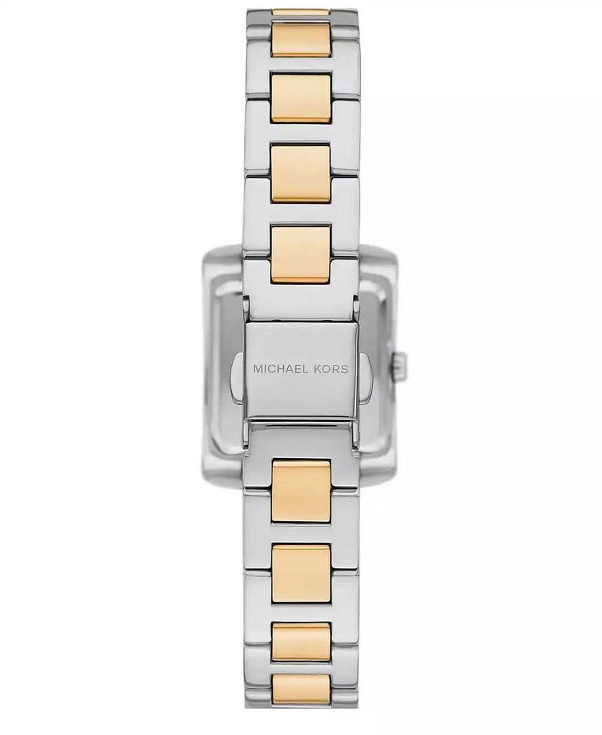 Women's Emery Three-Hand Two-Tone Stainless Steel Watch, 22x28mm