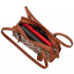 Crystals Swing Zip 20 Shoulder Bag