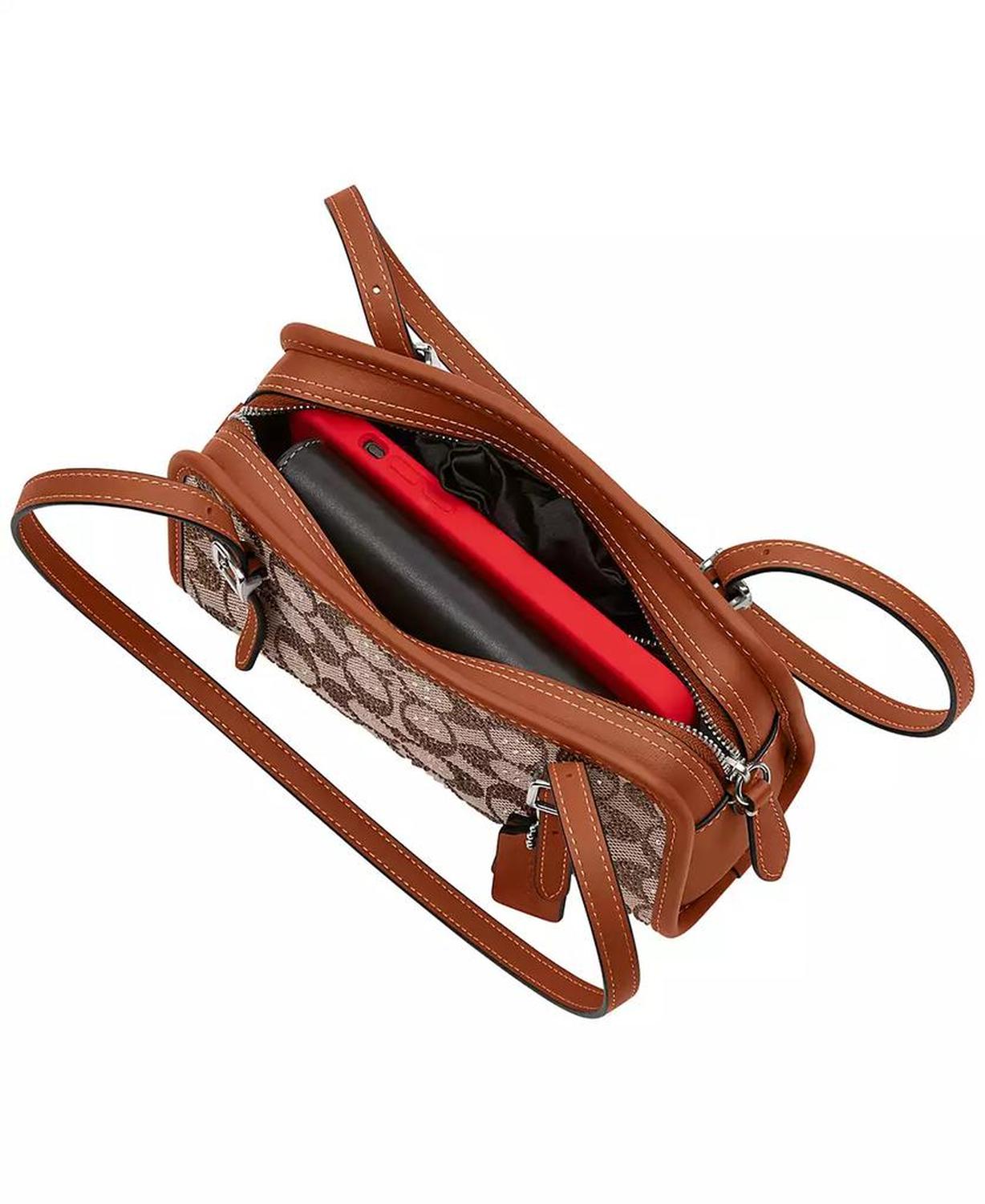 Crystals Swing Zip 20 Shoulder Bag
