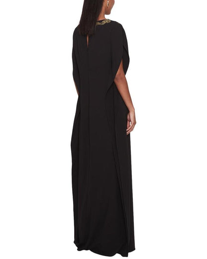 Lightweight Crepe Kaftan Gown
