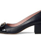 Bowdie Smooth Leather Ballet Pump
