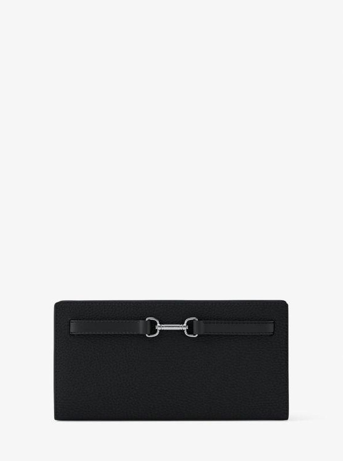 Carson Large Pebbled Leather Wallet