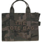 Camouflage Jacquard Medium Tote With Versatile Carrying Options