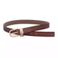 Micheal Kors Women's Padlock Burnished Belt