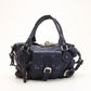Chloe Navy Large Paddington Tote