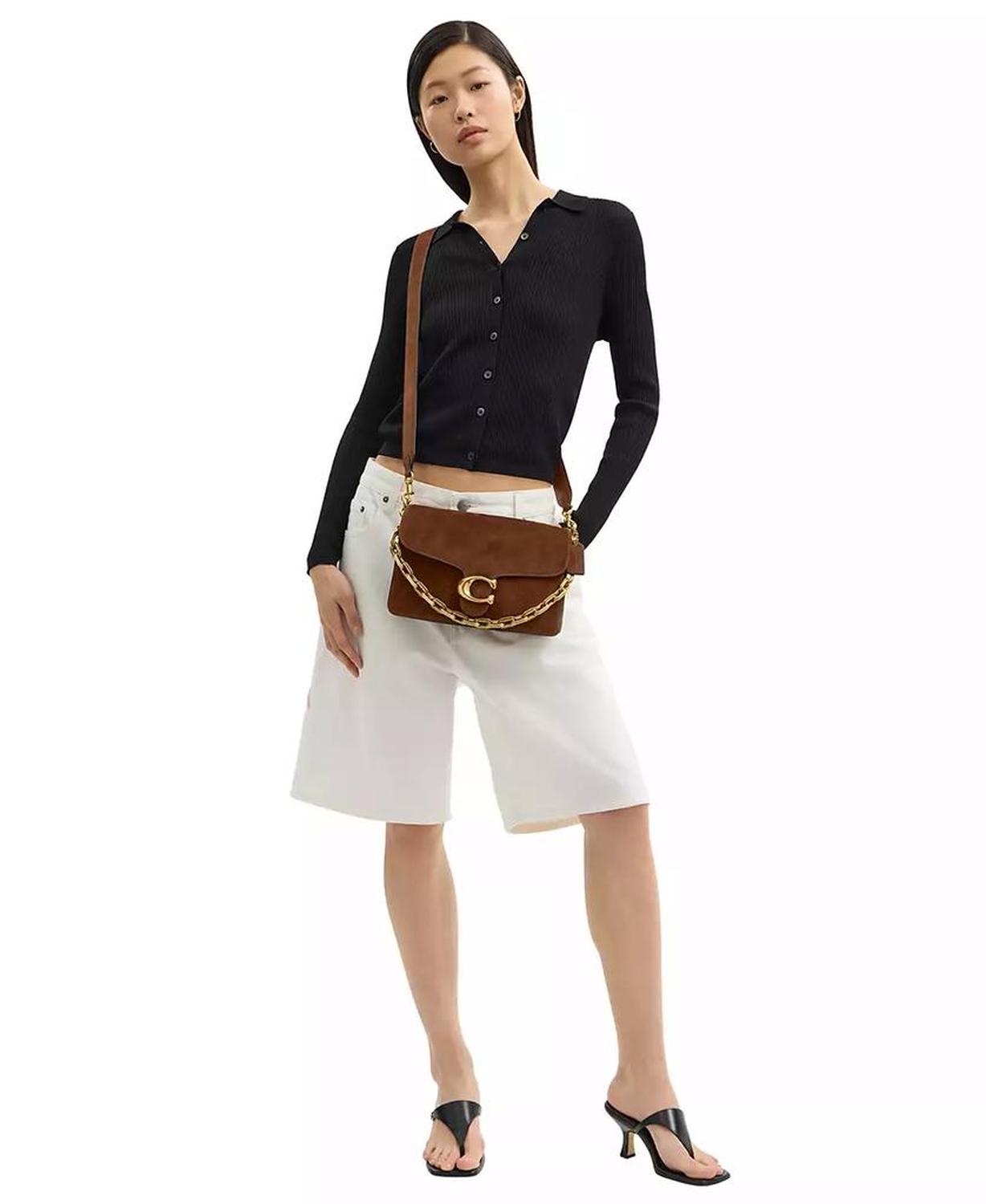 Chain Tabby Snap Shoulder Bag