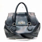 Leather Handbag Shoulder Bag (Pre-Owned)