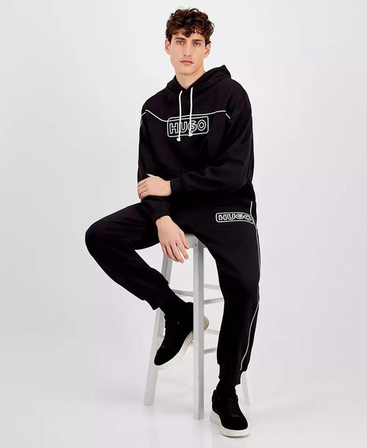 Men's Noider Relaxed Fit Long Sleeve Logo Hoodie