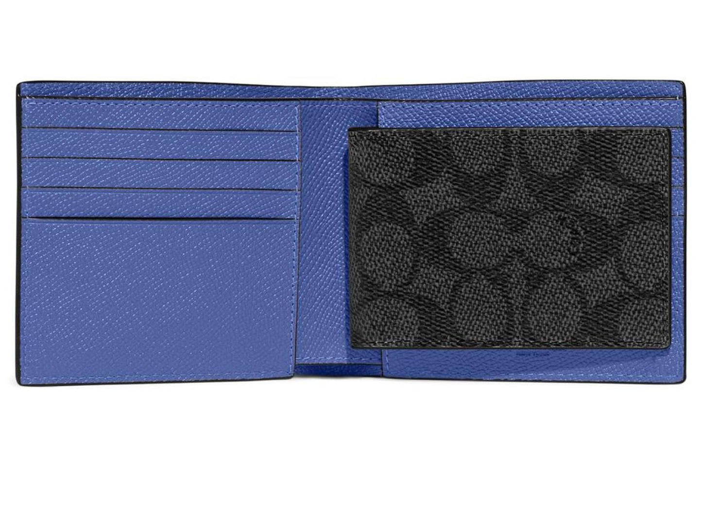 3-In-1 Wallet With Signature Canvas Interior