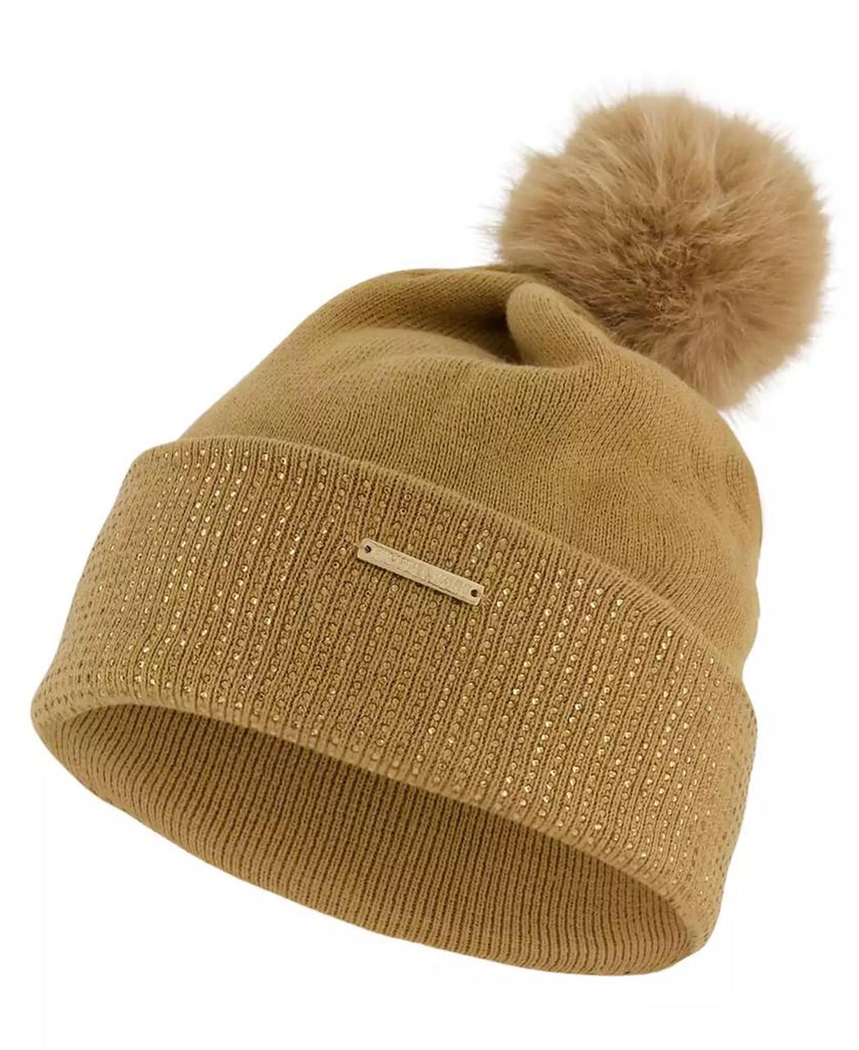 Women's Fine Crystal Cuff Hat