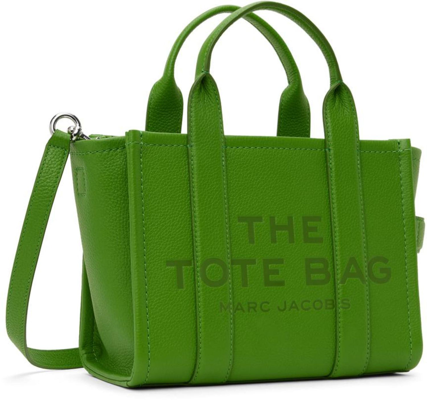 Green 'The Leather Small' Tote