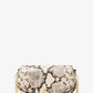 Mila Small Snake Embossed Crossbody Bag