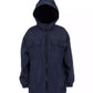Big Boys Fleece Lined Zipper Rain Jacket