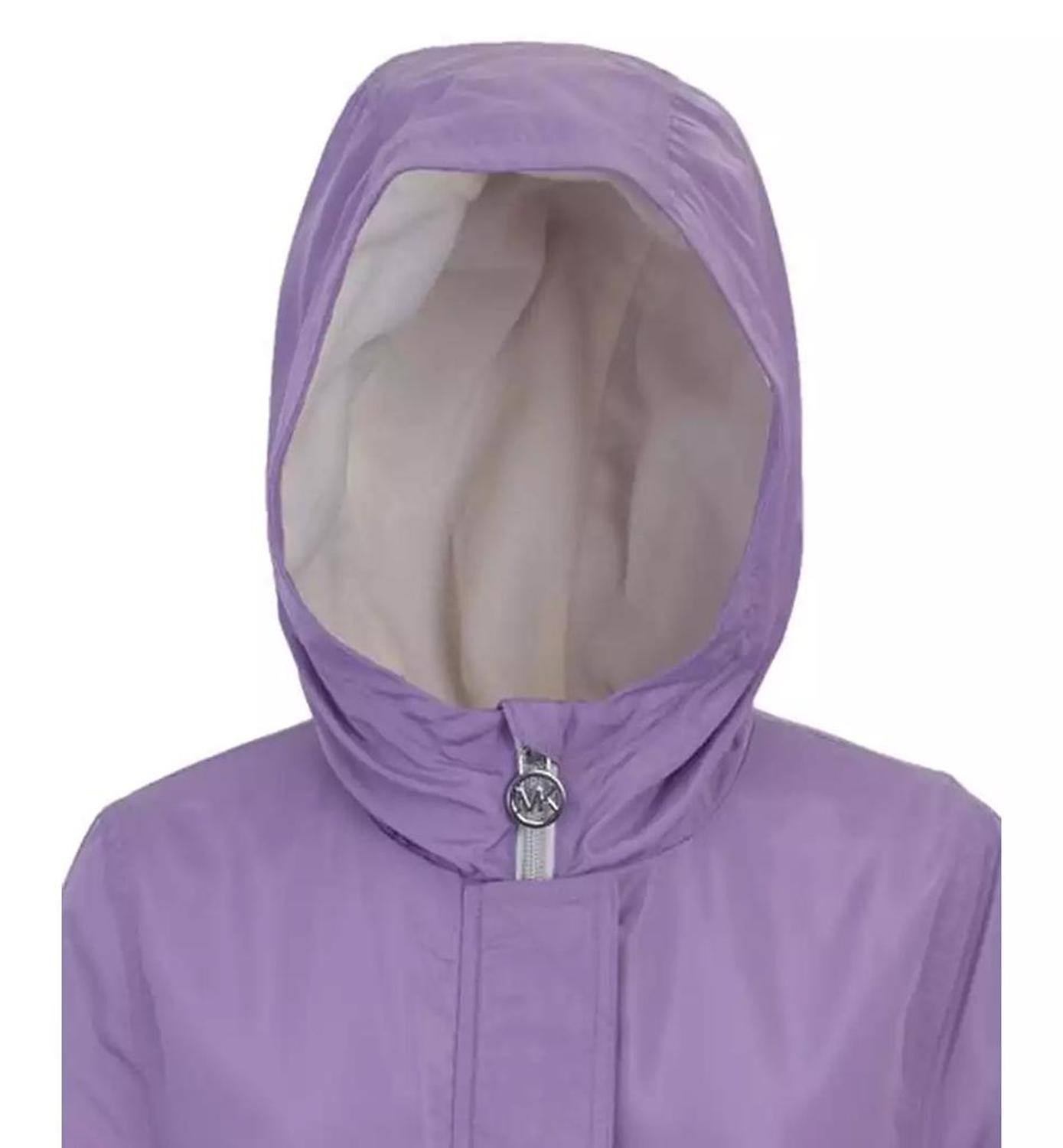 Big Girls Fleece Lined Rain Jacket