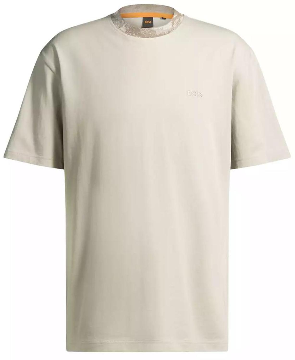 Men's Artwork Collar Relaxed Fit T-Shirt