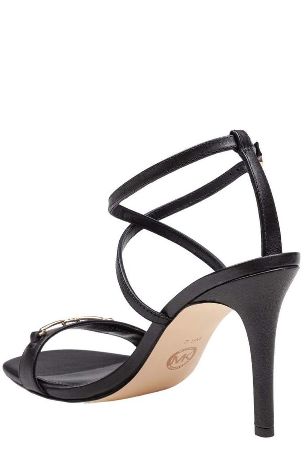 Michael Michael Kors Lena Logo-Plaque Sandals
