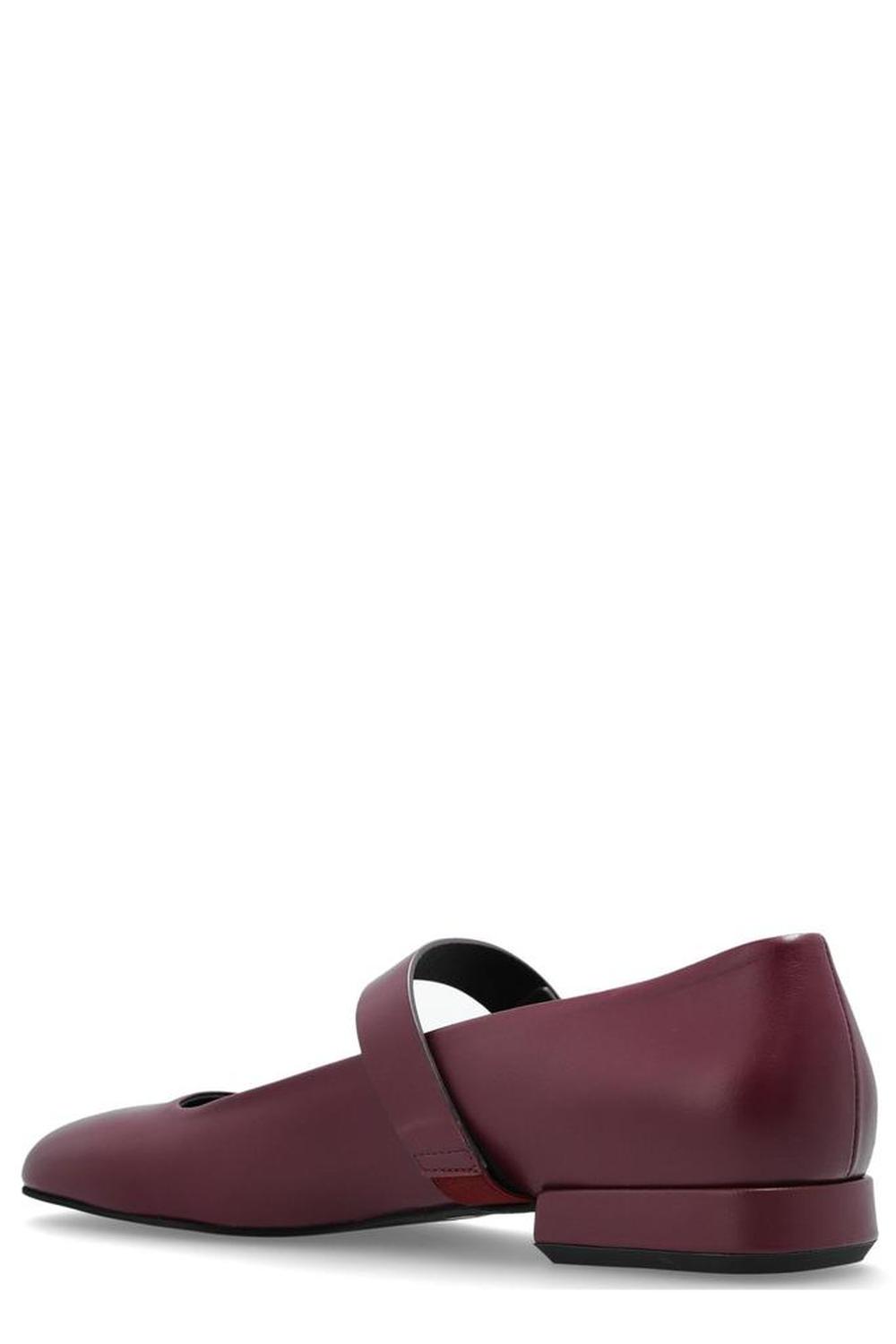 Furla Chic Square Toe Ballet Flats