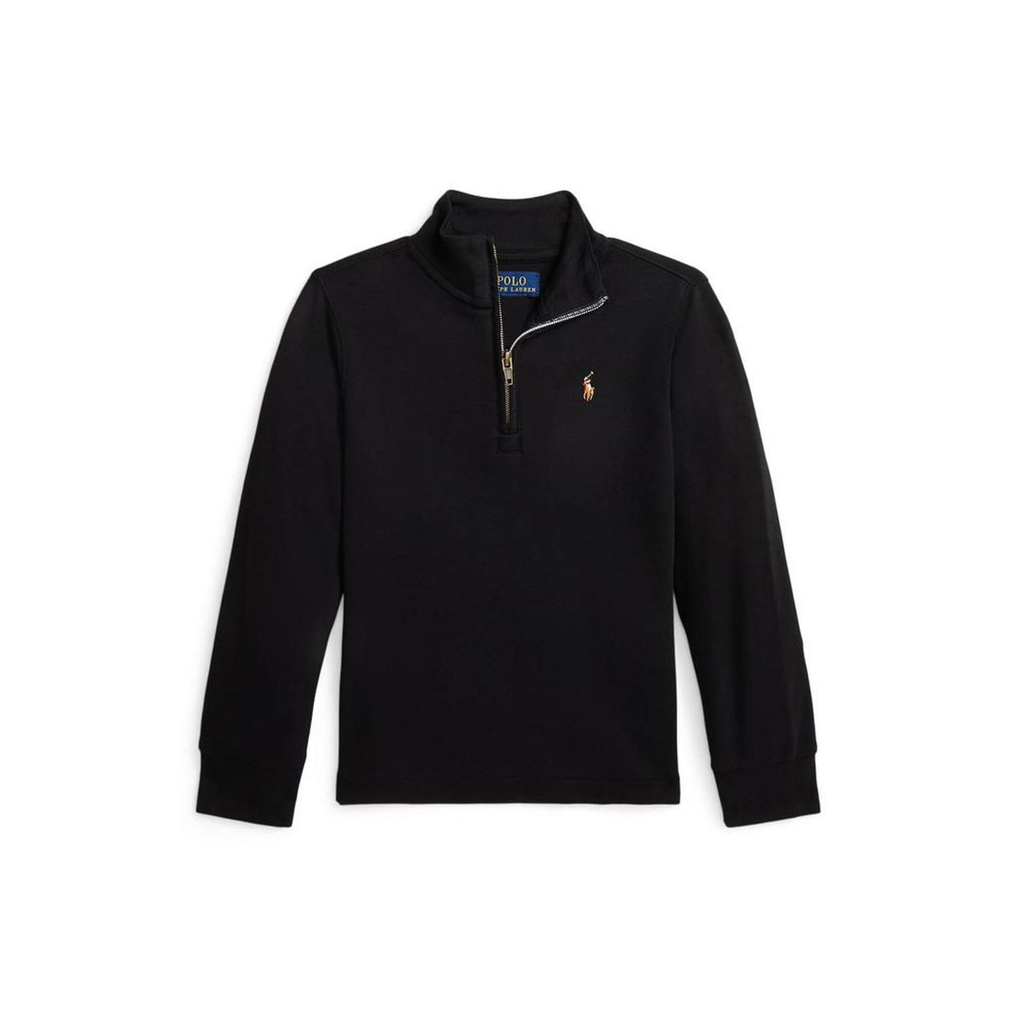Cotton Interlock Quarter-Zip Pullover (Toddler/Little Kids)