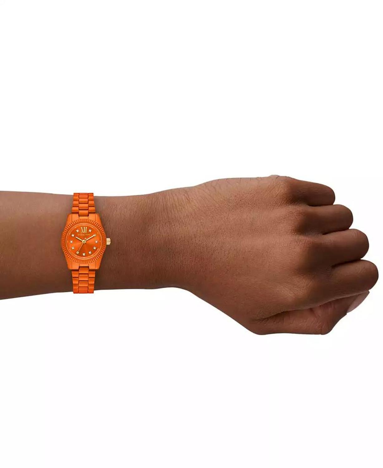 Women's Limited-Edition Lexington Three-Hand Orange Stainless Steel Watch, 26mm