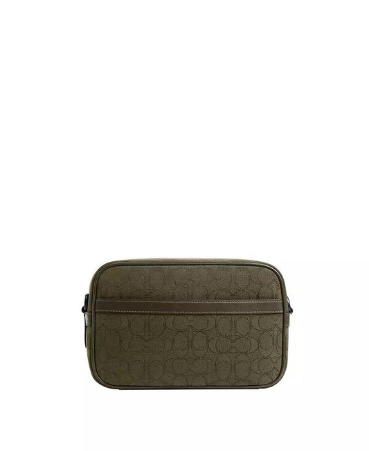 Men's Theo Signature Jacquard Camera Bag