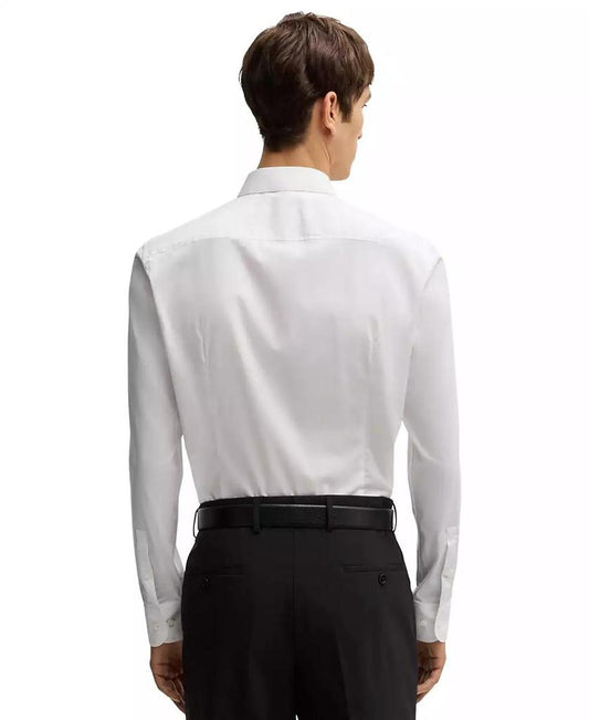 Men's Easy-Iron Slim-Fit Dress Shirt