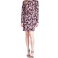 Pop Paisley Wrap T-Shirt Dress
