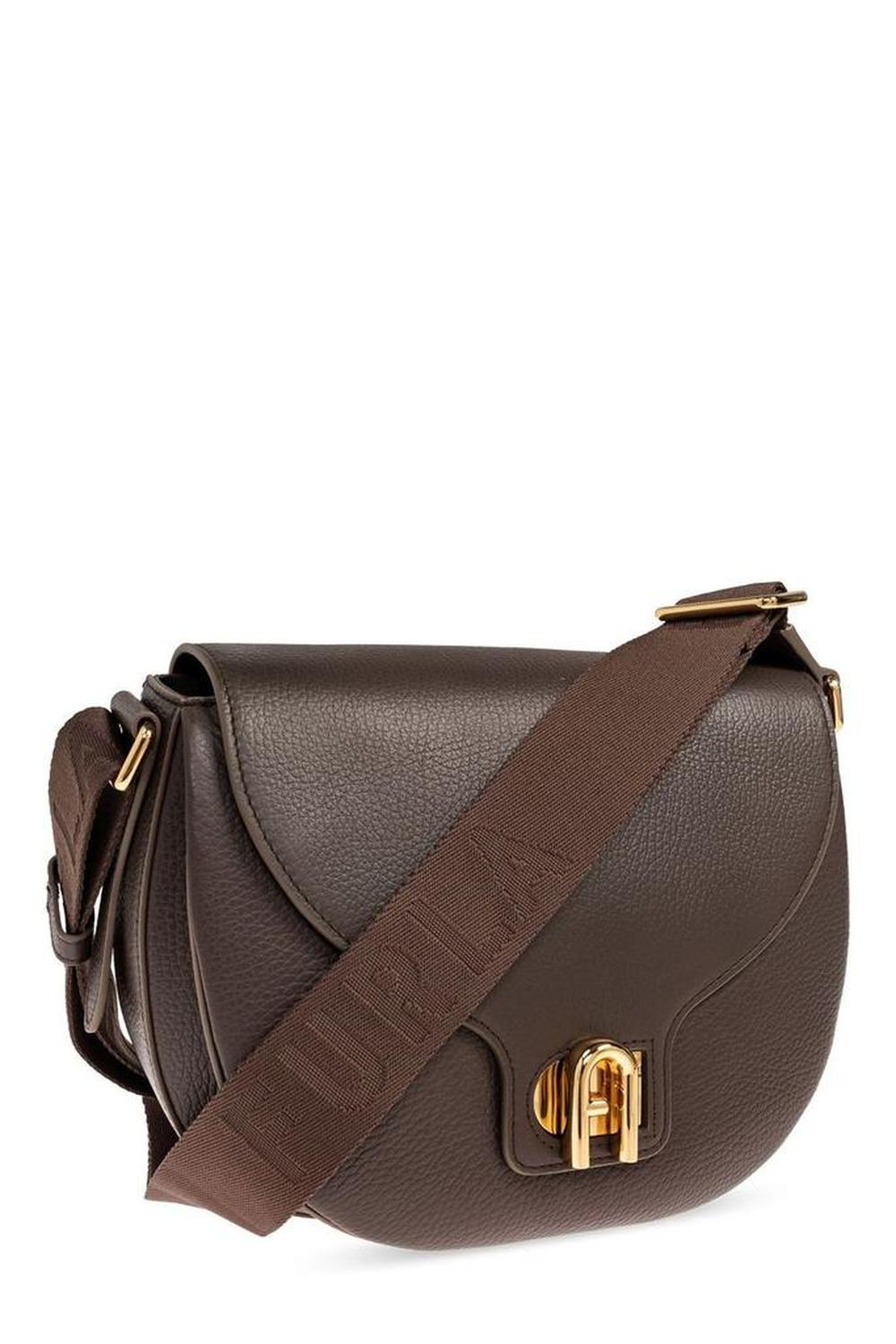 Furla Lotus Foldover-Top Shoulder Bag