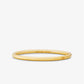 Precious Metal-Plated Brass Bangle